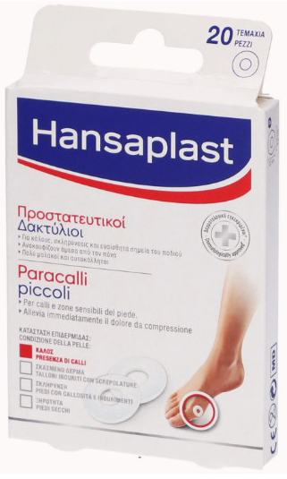 HANSAPLAST PARACALLI PICCOLI 20 PEZZI - farmacia187.it