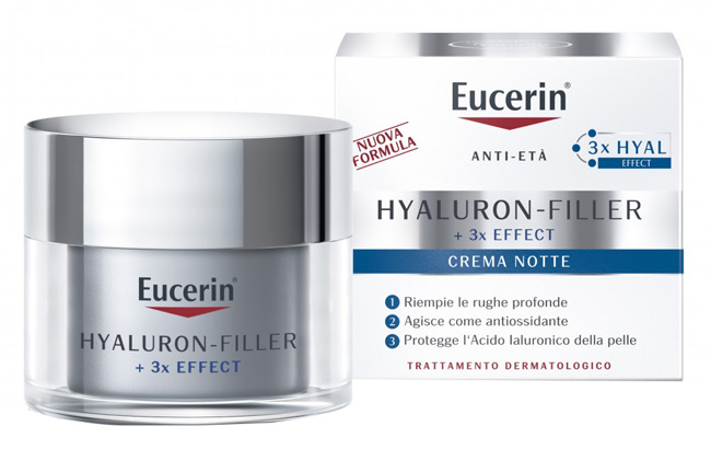 EUCERIN CREMA HYALURON-FILLER NOTTE 50 ML - farmacia187.it