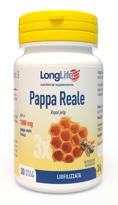 LONGLIFE PAPPA REALE 30 PERLE IN GELATINA - farmacia187.it