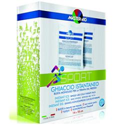 GHIACCIO ISTANTANEO MASTER-AID SPORT PER TERAPIA DEL FREDDO 2 PEZZI - farmacia187.it