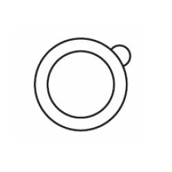 ANELLO MODELLABILE PER PLACCA APT 7806 IN IDROCOLLOIDE DIAMETRO 98MM 10 PEZZI CODICE ARTICOLO 7806 - farmacia187.it