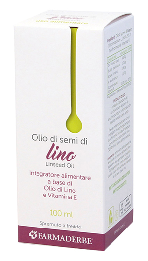 OLIO ALIMENTARE LINO SEMI 100 ML - farmacia187.it