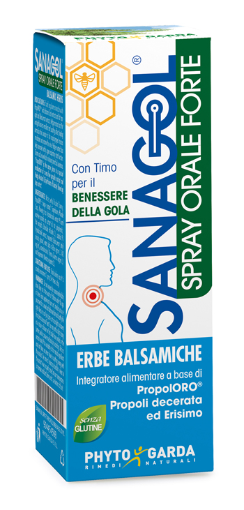 SANAGOL SPRAY FORTE ERBE BALSAMICHE 20 ML - farmacia187.it