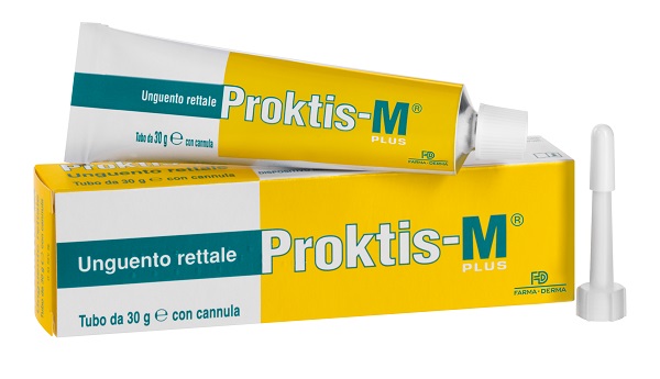 UNGUENTO RETTALE PROKTIS/M PLUS 30G CON CANNULA - farmacia187.it