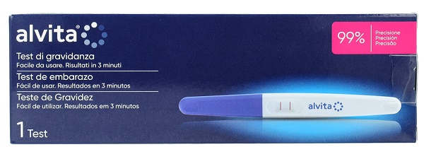 TEST DI GRAVIDANZA ALVITA 1 PEZZO - farmacia187.it