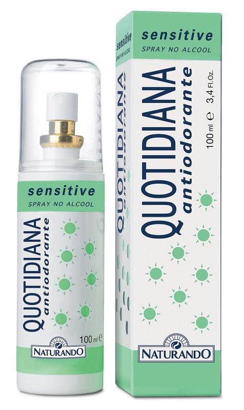 QUOTIDIANA ANTIODORANTE SPRAY SENSITIVE 100 ML - farmacia187.it