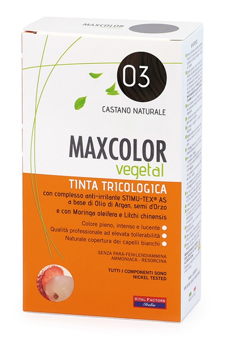 MAX COLOR VEGETAL 03 TINTURA 140 ML - farmacia187.it