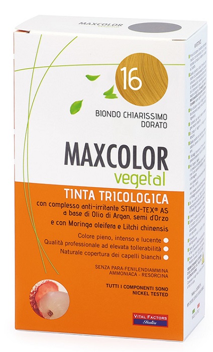 MAX COLOR VEGETAL 16 TINTURA 140 ML - farmacia187.it