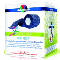 BENDA ELASTICA AUTOBLOCCANTE MASTER-AID SPORT BLUGRIP 4X4,5 - farmacia187.it