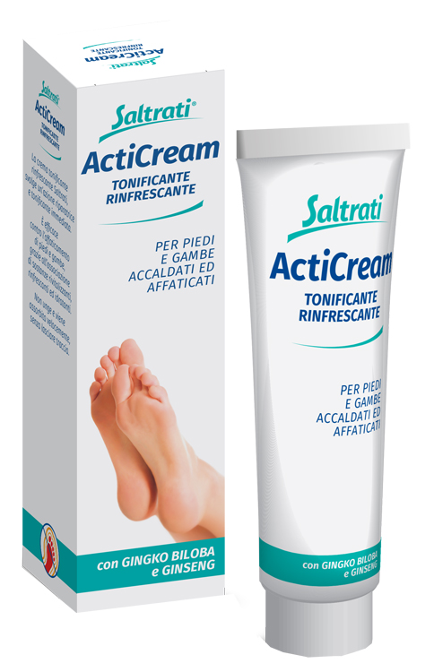 SALTRATI ACTICREAM TONIFICANTE RINFRESCANTE PER PIEDI E GAMBE 100 ML - farmacia187.it