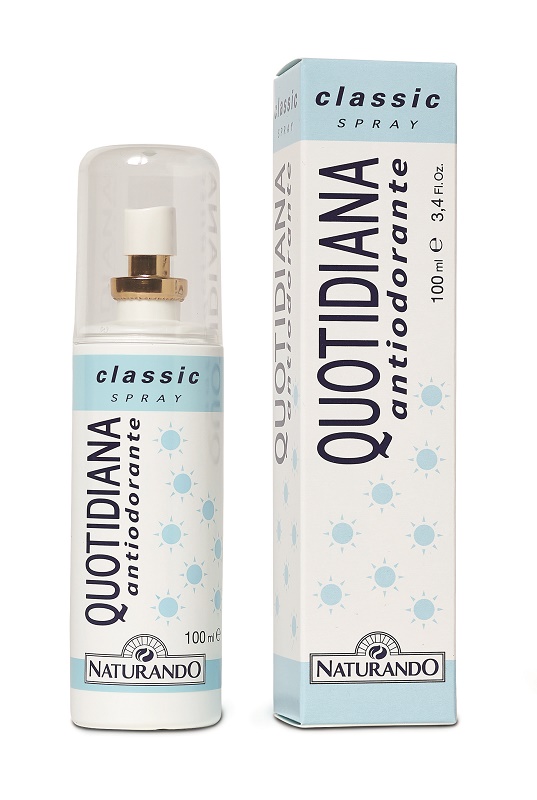 QUOTIDIANA ANTIODORANTE SPRAY CLASSIC 100 ML - farmacia187.it