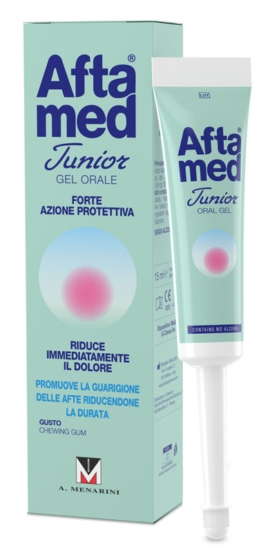 GEL AFTAMED JUNIOR ACIDO IALURONICO 15 ML - farmacia187.it