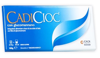 CADICIOC TAVOLETTA LATTE CON GLUCOMANNANO 100 G - farmacia187.it