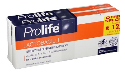 PROLIFE LACTOBACILLI DUE CONFEZIONI DA 7 FLACONCINI DA 8 ML - farmacia187.it