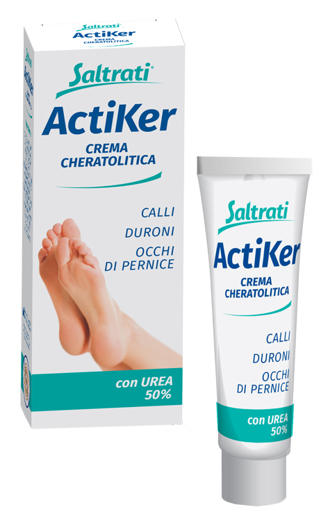 SALTRATI ACTIKER CREMA CHERATOLICA PER CALLI DURONI E OCCHI DI PERNICE 100 ML - farmacia187.it