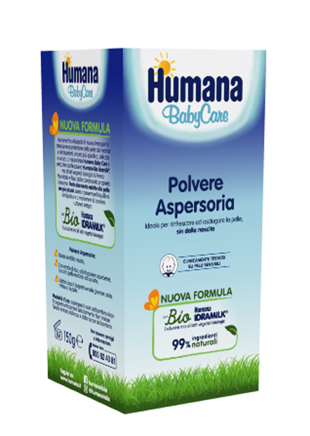 HUMANA BABY CARE POLVERE ASPERSORIA 150 G - farmacia187.it