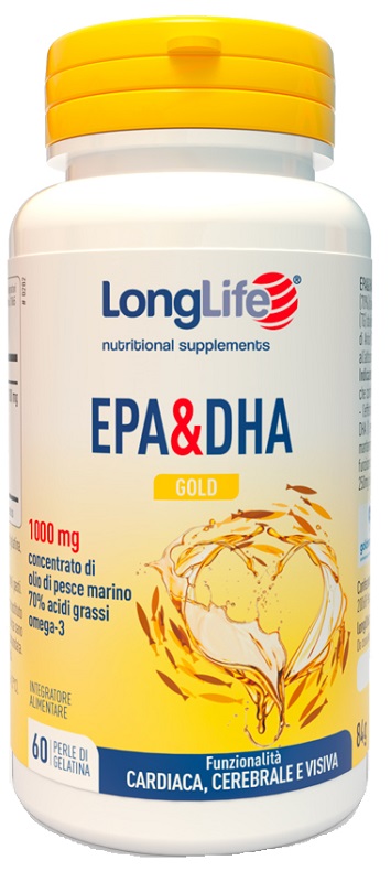 LONGLIFE EPA DHA GOLD 60 PERLE - farmacia187.it