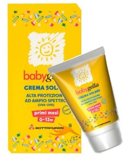 BABYGELLA CREMA SOLARE 0-12 MESI 50ML - farmacia187.it