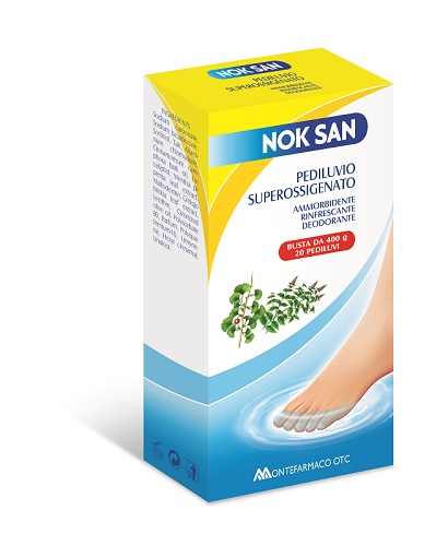 NOK SAN PEDILUVIO SUPEROSSIGENATO 400 G - farmacia187.it