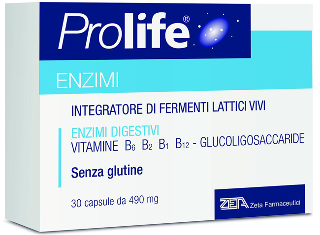 PROLIFE ENZIMI 30 CAPSULE - farmacia187.it