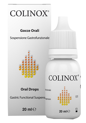 COLINOX SOSPENSIONE GASTROFUNZIONALE GOCCE OROSOLUBILI TRATTAMENTO METEORISMO AEROFAGIA COLICHE GASSOSE 20 ML - farmacia187.it