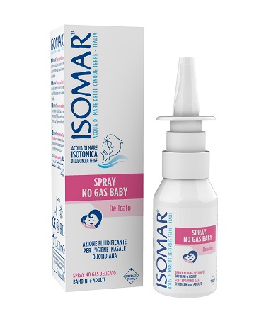 ISOMAR SOLUZIONE ACQUA MARE BABY SPRAY NO GAS 30ML - farmacia187.it