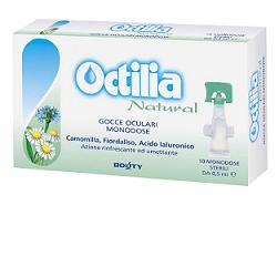 OCTILIA NATURAL GOCCE OCCHI IRRITATI E ARROSSATI 10 FLACONCINI MONODOSE 0,5 ML - farmacia187.it