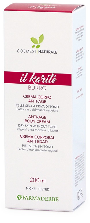 KARITE' CREMA CORPO 200 ML - farmacia187.it