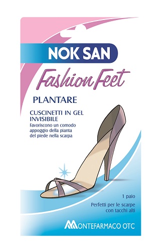 NOK SAN FASHION CUSCINETTO GEL PLANTARE - farmacia187.it
