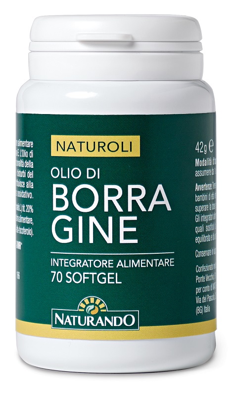 NATUROLI OLIO DI BORRAGINE 70 SOFTGEL - farmacia187.it