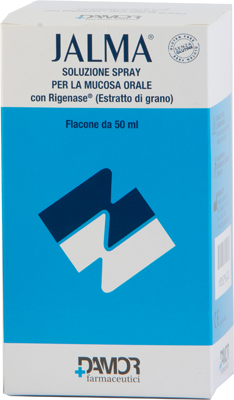 JALMA SOLUZIONE SPRAY PER LA MUCOSA ORALE 50 ML CON NEBULIZZATORE - farmacia187.it