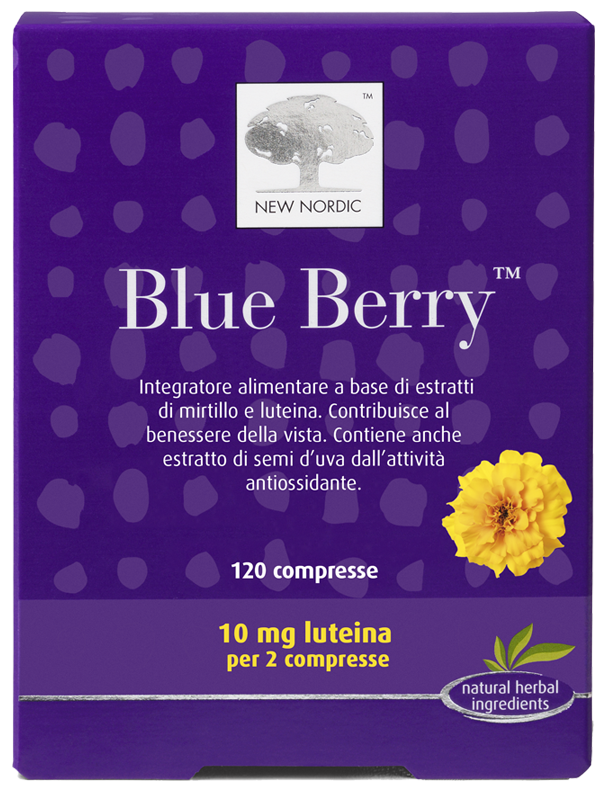 BLUE BERRY 120 COMPRESSE - farmacia187.it
