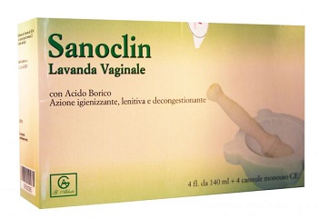 SANOCLIN LAVANDA VAGINALE 4 FLACONI 140 ML - farmacia187.it