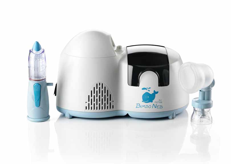 AEROSOL SISTEMA A 2 FUNZIONI BIMBONEB COLORE BIANCO ARTICOLO 400150 - farmacia187.it