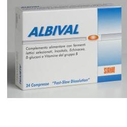 ALBIVAL PROBIOTICO 24 COMPRESSE - farmacia187.it