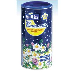 MELLIN BABY BUONANOTTE MELISSA CAMOMILLA VERBENA 200 G - farmacia187.it