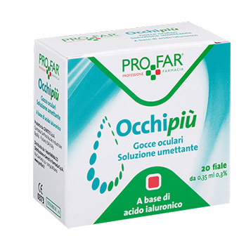 OCCHIPIU' GOCCE UMETTANTI 20FL DA 0,35 ML PROFAR - farmacia187.it