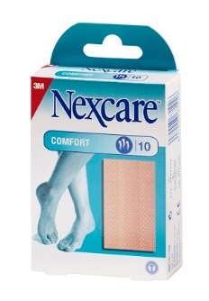 CEROTTO NEXCARE COMFORT IN STRISCIA 6X10CM 10 PEZZI - farmacia187.it