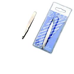 PINZETTA DEPILATORIA INOX PUNTA OBLIQUA - farmacia187.it