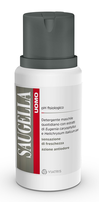SAUGELLA UOMO PH FISIOLOGICO DETERGENTE MASCHILE 200 ML - farmacia187.it