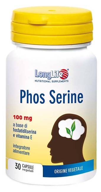 LONGLIFE PHOS SERINE 30 CAPSULE VEGETALI - farmacia187.it