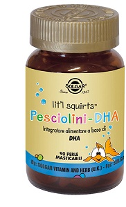 PESCIOLINI DHA 90 PERLE MASTICABILI - farmacia187.it