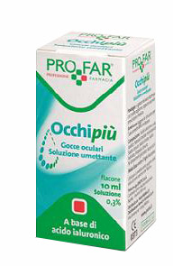OCCHIPIU' GOCCE UMETTANTI 1 FLACONE DA 10 ML PROFAR - farmacia187.it