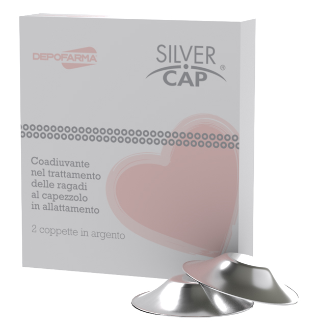 SILVER CAP COPPETTE IN ARGENTO COPRI CAPEZZOLI PER ALLATTAMENTO 2 PEZZI - farmacia187.it