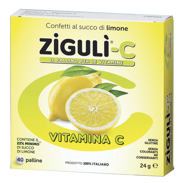ZIGULI C LIMONE 40 CONFETTI 24 G - farmacia187.it