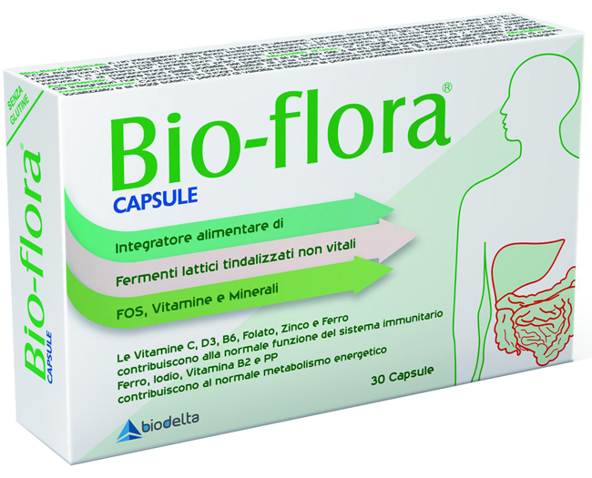 BIOFLORA 30 CAPSULE - farmacia187.it