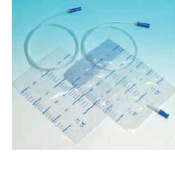 SACCA RACCOLTA URINA DA LETTO IN PVC NON STERILE VOLUME 2 LITRI TUBO LUNGHEZZA 90 CM 30 PEZZI - farmacia187.it