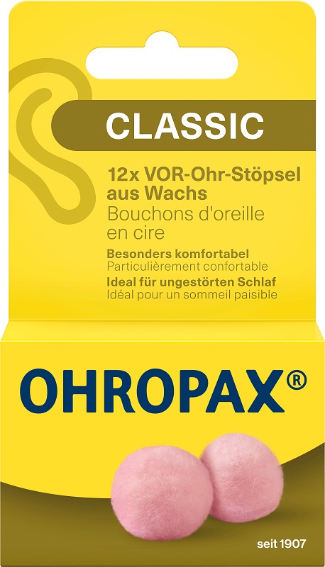 OHROPAX TAPPI AURICOLARI CERA 12 PEZZI - farmacia187.it