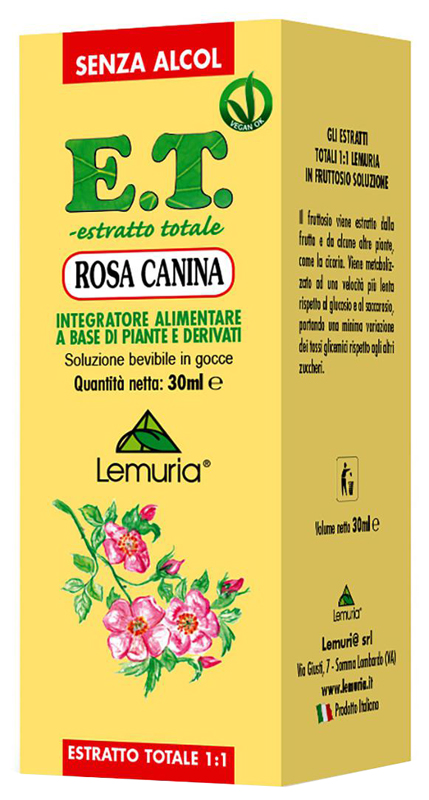 ET ESTRATTO TOTALE ROSA CANINA 30 ML SENZA ALCOL - farmacia187.it