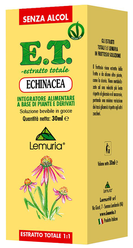 ET ESTRATTO TOTALE ECHINACEA 30 ML SENZA ALCOL - farmacia187.it